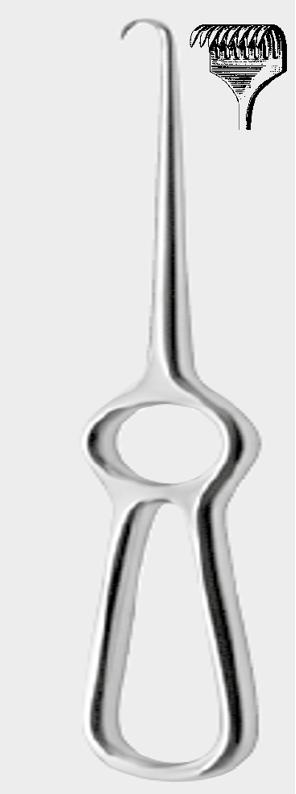 ВОЛКМЕНН (VOLKMANN) ретрактор 21,5 см (cm), гострокінцевий, 8 зуби